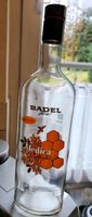 Leere 1 Liter Flasche Badel Medica Kroatien zur Deko Hessen - Steinau an der Straße Vorschau