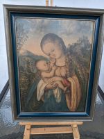 altes Bild Maria mit Kind Piper Druck 38x48 cm Nordrhein-Westfalen - Meschede Vorschau