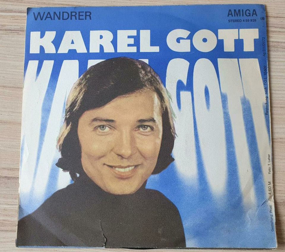 3 kleine Schallplatten: Karel Gott, Tony Marshall, ... in Zeuthen