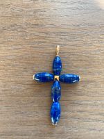 Tolles Lapis Lazuli Kreuz 375 nicht 585 750 Nordrhein-Westfalen - Wülfrath Vorschau