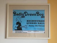 Badly Drawn Boy Konzertplakat mit Rahmen Niedersachsen - Scharnebeck Vorschau