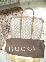 Gucci Tasche Boston NP € 820,. VP 620,- 1x genutzt aus Leinen OVP Hessen - Bad Homburg Vorschau