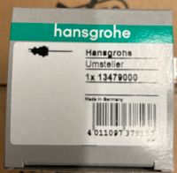 Hansgrohe Umsteller für Armatur 13479000 Rheinland-Pfalz - Reichenbach-Steegen Vorschau