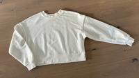 Pull &Bear Sweatshirt Gr. S cropped weiß Niedersachsen - Zeven Vorschau