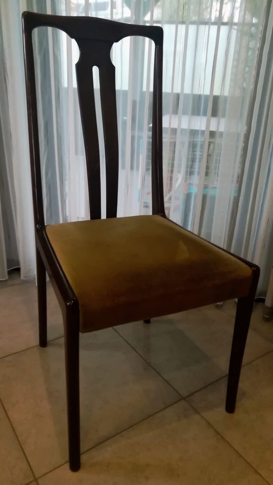 Stühle Esszimmer 70 ér Jahre aus Buche in Kusel