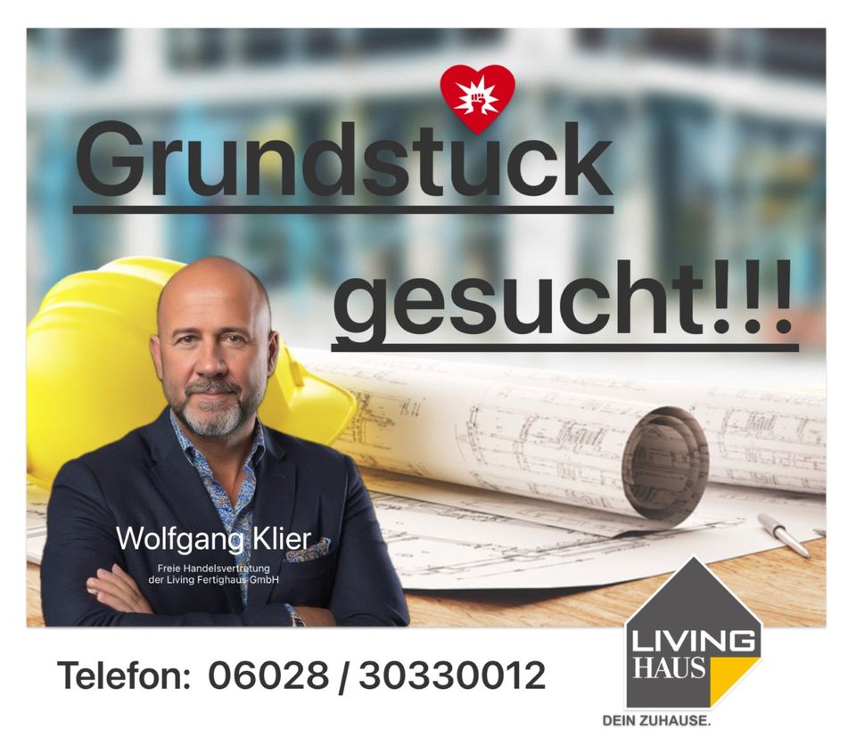 Grundstücksuche für junge Familie in und um Ronneburg - #Traumhaus - #Livinghaus . in Ronneburg Hess