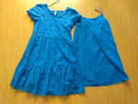 Sommerkleid blau mit Trägerunterkleid 34/ 164 wie NEU Hessen - Kriftel Vorschau