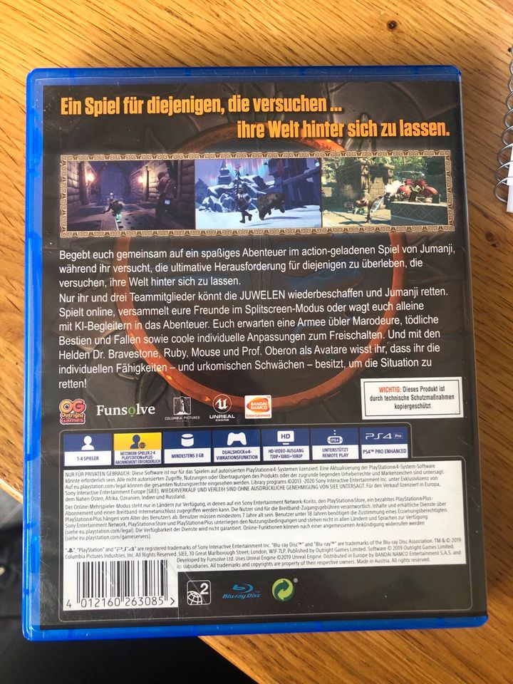 Jumanji PS4 Spiel in Usingen
