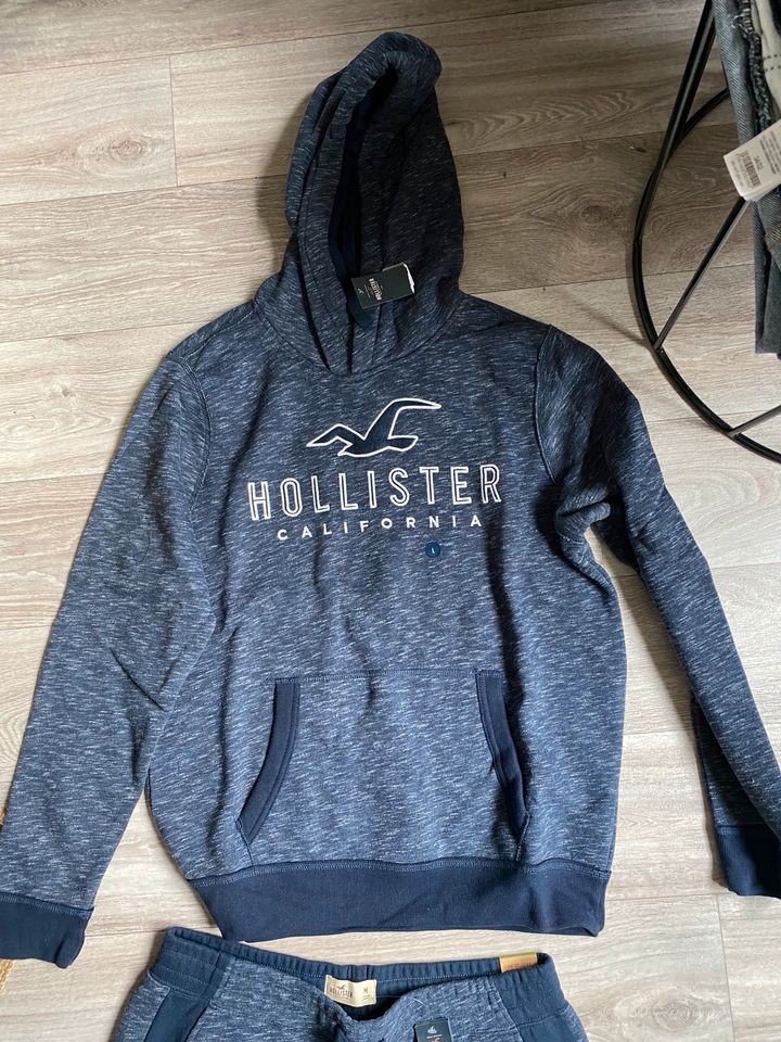 Hollister Jogginganzug Hose M ,Oberteil L stylisch cool Style in Berlin