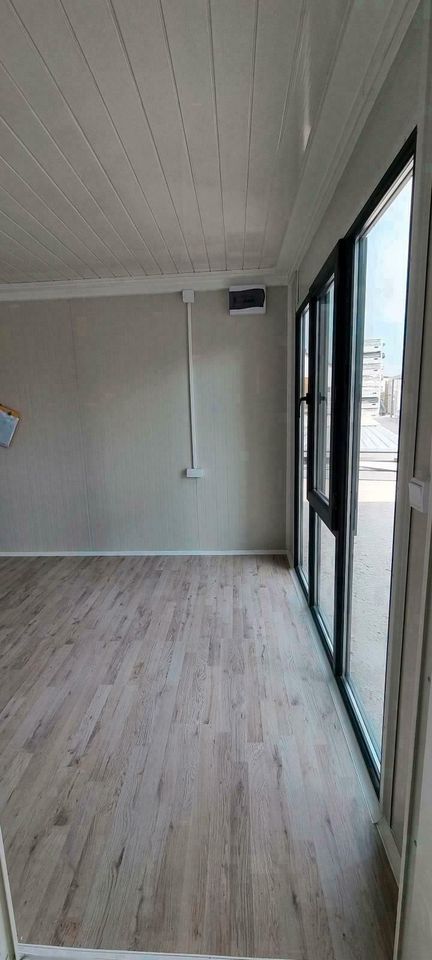 ► Bürocontainer / Wohncontainer mit Panoramafenstern - 21qm ◄ Ferienhaus Tiny Home Bürocontainer Arbeitscontainer erwerben Container-Residenz finanzieren Innovative Wohnkonzepte Mobil leben Neuware in Stuttgart