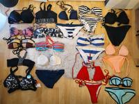 Bikinis Calvin klein h&M Triangel Gold Glitzer Streifen Hollister Hessen - Darmstadt Vorschau