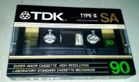 TDK SA 90 Chrome Cassette 1986 Type II new sealed vintage Friedrichshain-Kreuzberg - Kreuzberg Vorschau