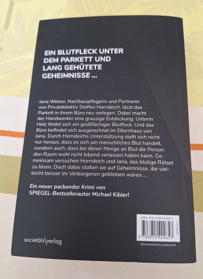 Sommerlesespass: neuster Kibler- Krimi Bittere Lüge in Erzhausen