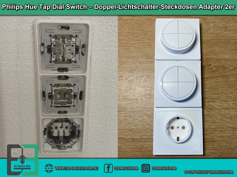 Hue Tap Dial Switch - Doppel-Lichtschalter-Steckdosen Adapter 2er in Hessen  - Neu-Anspach | eBay Kleinanzeigen ist jetzt Kleinanzeigen