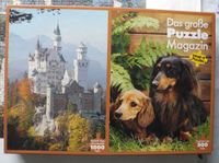 Puzzle 4er Magazin Schloß Neuschwanstein 1000 T, Dachshunde, Pfer Rheinland-Pfalz - Neustadt an der Weinstraße Vorschau