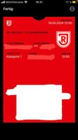 Ticket Jahn Regensburg - 1. FC Saarbrücken 18.05.2024 Frankfurt am Main - Rödelheim Vorschau
