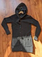 S.Oliver Strickjacke mit Kapuze Gr.XS Anthrazit Gratis Versand Sachsen - Lößnitz Vorschau