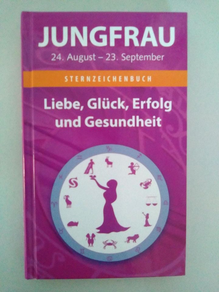 Buch Sternzeichen Jungfrau, ideal als Geschenk in Villingen-Schwenningen