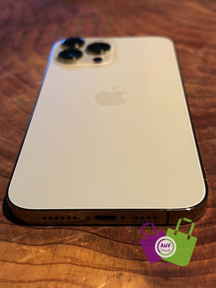 Apple iPhone 13 Pro MAX-Gold-128GB- TOP ZUSTAND - OVP in Centrum