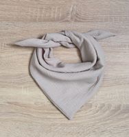 Halstuch doppellagig Musselin beige Neu Handmade Hessen - Mörfelden-Walldorf Vorschau