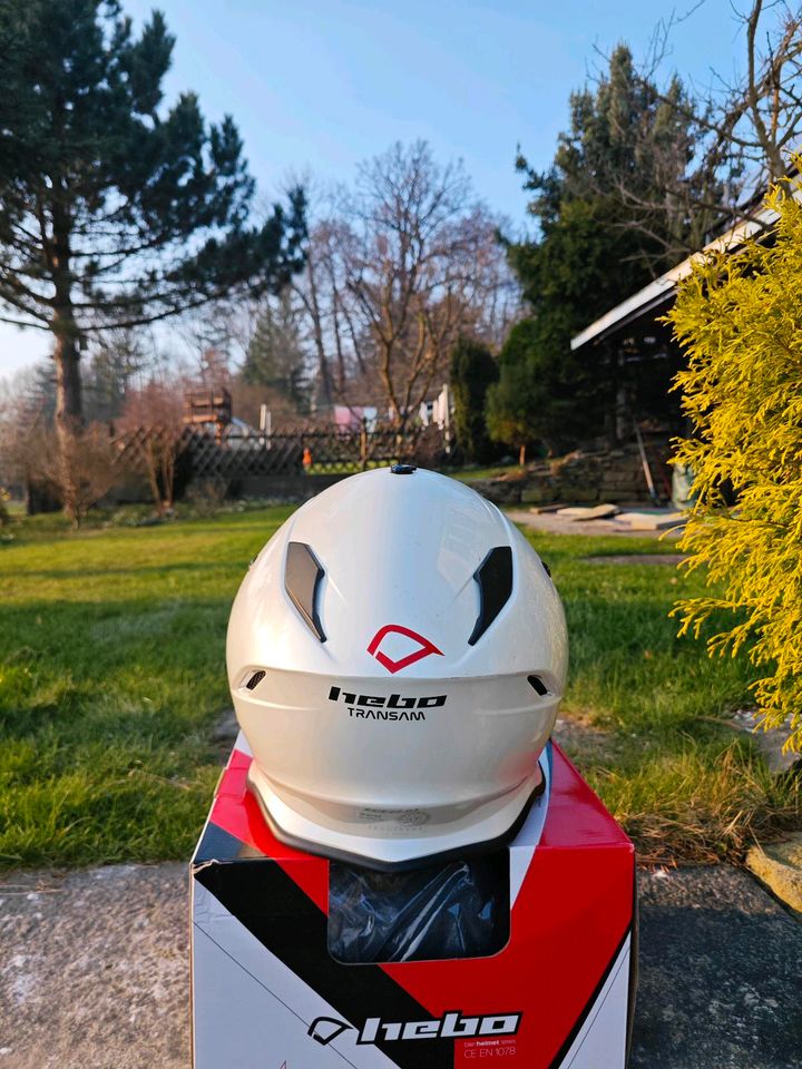 Motorrad Helm in Oderwitz