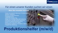 Produktionshelfer (m/w/d) Thüringen - Gerstungen Vorschau