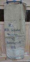 Alter Sack 1891 Leinensack beschriftet Mehlsack Bauernleinen Baden-Württemberg - Rangendingen Vorschau