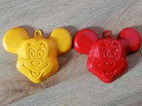 Disney Mickey Mouse Formen rot / gelb (90er Jahre?) Sachsen - Radeburg Vorschau