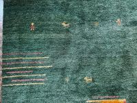 Flauschiger Teppich im Orient-Stil grün Hessen - Flieden Vorschau