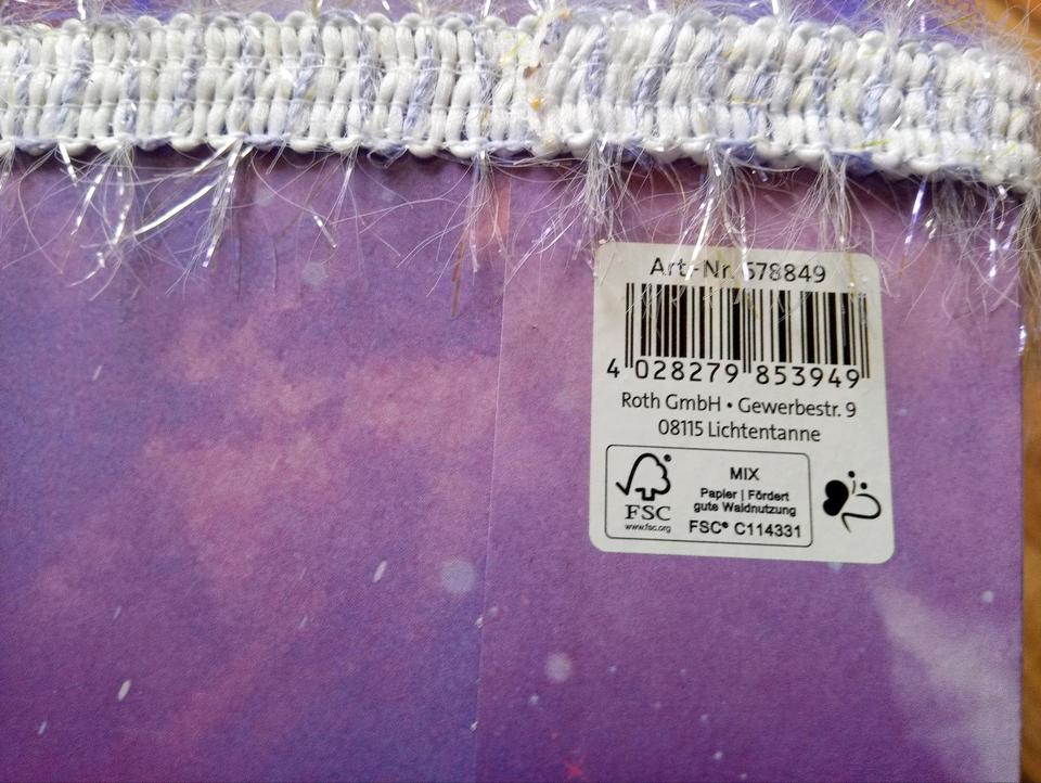 Schultüte Roth Tüll Glitzer groß Pegasus Zuckertüte Einhorn in Hattingen
