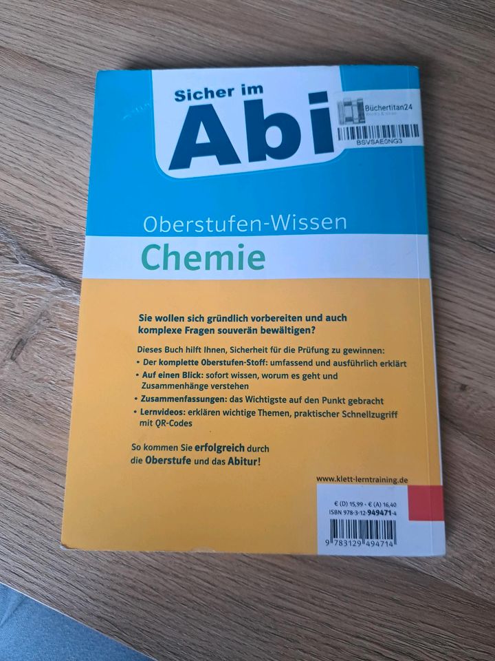 Oberstufe Wissen Chemie Abitur Klett Sicher im Abi in Karlsruhe