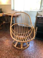 Bugholzsessel Sessel drehbar Vintage/ Rattansessel Brandenburg - Potsdam Vorschau