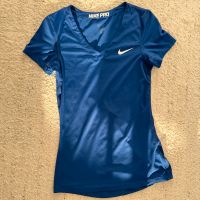 Nike Pro Sport T-Shirt blau in S Funktionsshirt Hamburg-Mitte - HafenCity Vorschau