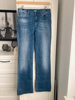 Benetton weitere Jeans Hose mit Waschung blau Niedersachsen - Rieste Vorschau