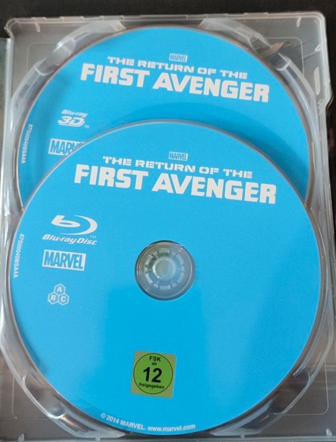 Captain America- Return of the First Avenger- 3D/2D-Steelbook- in Dortmund