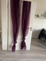 Gardinen Gardinenschal Vorhang leichter Stoff lila kräuselband Niedersachsen - Uslar Vorschau