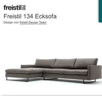 Freistil 134, Sofa mit Longchair, Ecksofa, Leder Baden-Württemberg - Karlsruhe Vorschau