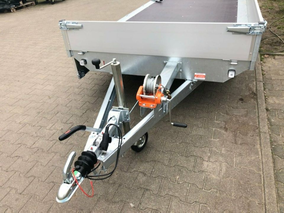 ⭐️ Eduard Auto Transporter 2700 kg 330x180x30 cm Rampen Winde 63 in Schöneiche bei Berlin