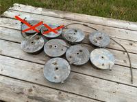 Simson Schwalbe Star Bremsankerplatte Konvolut DDR Original Sachsen-Anhalt - Möckern Vorschau