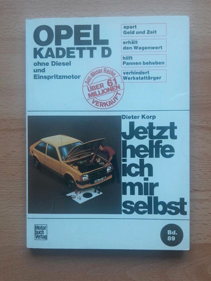 Opel Kadett D Jetzt helfe ich mir selbst Ausgabe 89 in Stuttgart