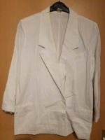 80er Jahre * Blazer für Damen * weiß * gr. 38 * Baumwolle Brandenburg - Wandlitz Vorschau