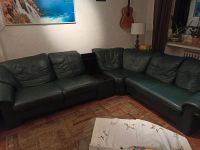 Ledersofa Couch Leder Grün Longlife Nordrhein-Westfalen - Oberhausen Vorschau