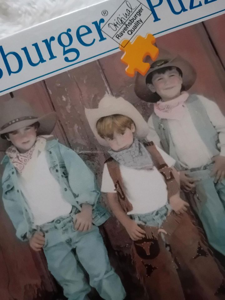 NEU Puzzle 500 Teile 3 Kleine Cowboys Ravensburger in Olpe