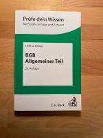 Köhler PdW BGB-AT Prüfe dein Wissen 26. Auflage München - Schwabing-West Vorschau