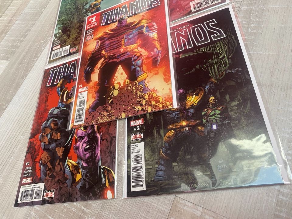 Thanos #1,2,3,4,5 2017 Marvel US Comics in Frankenthal (Pfalz)