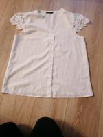 Schöne Damen Bluse weiß mit Spitze Shein Gr. S Hessen - Ehringshausen Vorschau