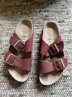 Birkenstock Arizona Velourleder weinrot Glitzer 38 schmal Velour Rheinland-Pfalz - Dittelsheim-Heßloch Vorschau