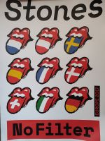 3 x Rolling Stones Tour Poster: No Filter Tour 2017 (60 x 42 cm) Innenstadt - Köln Altstadt Vorschau