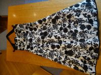 Kleid / Abschlussballkleid schwarz-weiß mit floralem Muster Bayern - Dirlewang Vorschau