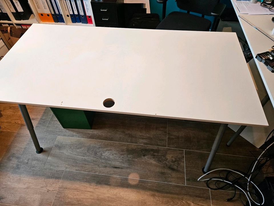 Schreibtisch weiß *160x80cm* Ikea Galant in Südlohn